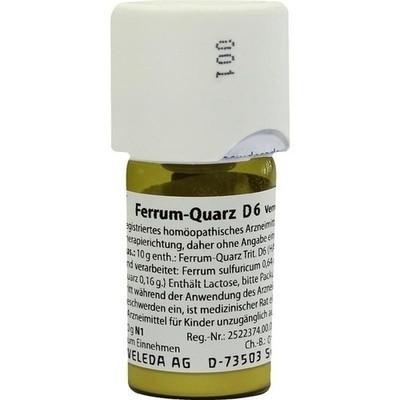 Ferrum Quarz D 6 Trit. (PZN 03733393)