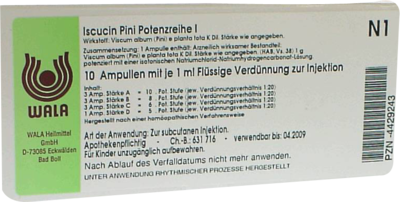 Iscucin Pini Potenzreihe I Amp. (PZN 04429243)