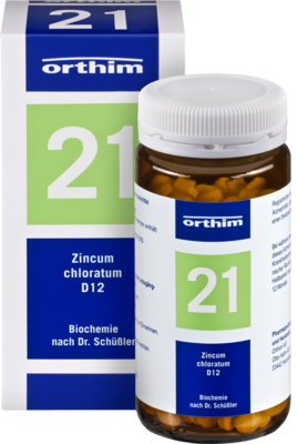 Biochemie Orthim 21 Zincum Chloratum D12 (PZN 04532780)