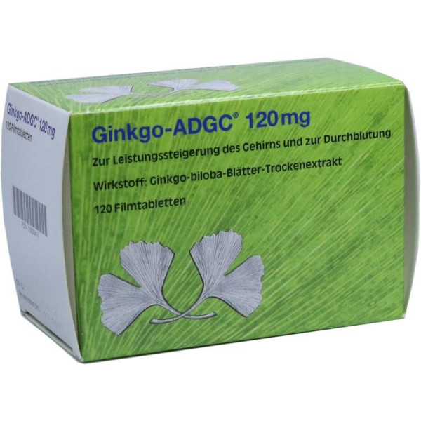 Ginkgo Adgc 120mg (PZN 13820414)