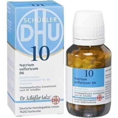 Biochemie Dhu 10 Natrium sulfuricum D 6 (PZN 02580881)