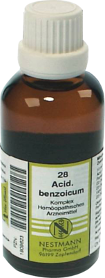 Acidum Benzoicum Komplex Nr. 28 Dil. (PZN 01909623)