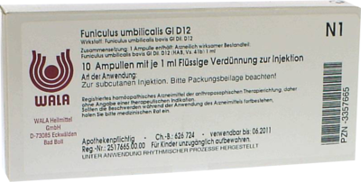 Funiculus Umbilicalis Gl D 12 Amp. (PZN 03357665)