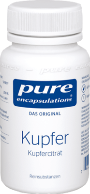 Pure Encapsulations Kupfer Kupfercitrat (PZN 05131617)