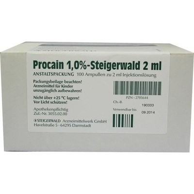 Procain 1% Steigerwald Inj.-lsg. (PZN 02705644)