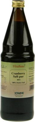 Cranberry Saft Pur Bio Vitalhaus (PZN 06978646)