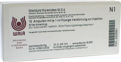 Glandula Thyreoidea Gl D 6 Amp. (PZN 02829961)