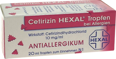 Cetirizin Hexal Tropfen B. Allergien (PZN 02579613)