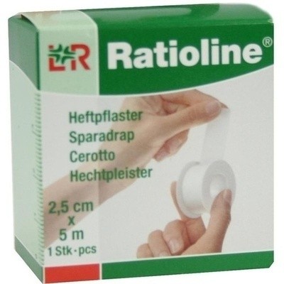 Ratioline Acute Heftpflaster 2,5cmx5m (PZN 01805450)