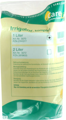 Irrigator 1 Liter Komplett (PZN 02741077)