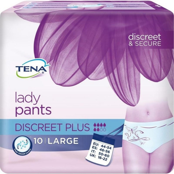 Tena Lady Pants Dis Plus L (PZN 10186879)