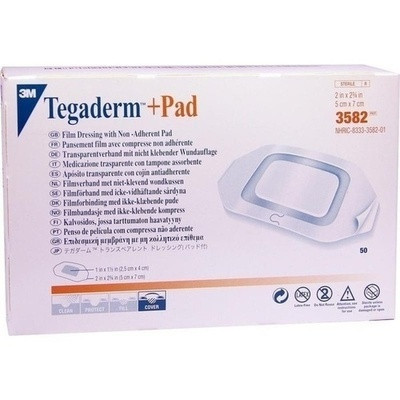 Tegaderm Plus Pad 3m 5x7cm 3582 Fertigverb. (PZN 07590418)