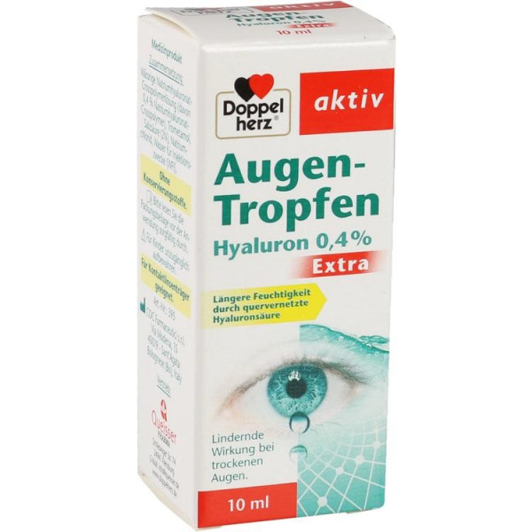 Doppelherz Augen-Tropfen Hyaluron 0.4% Extra (PZN 13425273)