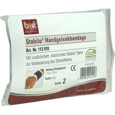 Bort Stabilo Handgelenkbandage Gr.2blau (PZN 08527480)