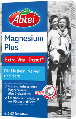 Abtei Magnesium Plus M.extra Vital Depot (PZN 05748507)