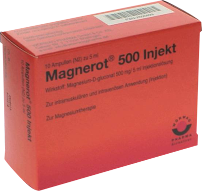 Magnerot 500 Injekt Amp. (PZN 02606899)