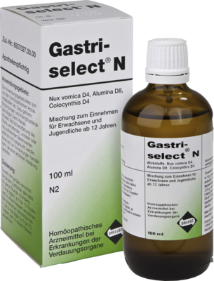 Gastriselect N Tropfen (PZN 00834840)