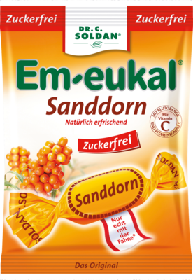 Em Eukal Bonbons Sanddorn, Zuckerfrei (PZN 03166310)