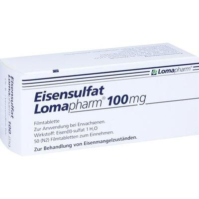 Eisensulfat Lomapharm 100 Mg Film (PZN 01713423)
