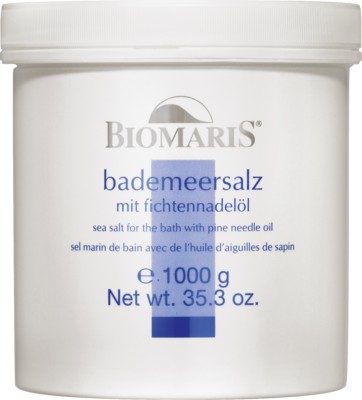 Biomaris Bade Meersalz mit Fichtennadel&ouml;l, 1 kg (PZN 00133474)