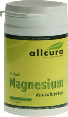 Magnesium Kautabletten O. Zucker (PZN 03801002)