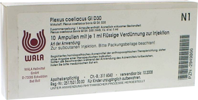 PLEXUS COELIACUS GL D30 (PZN 02949866)
