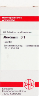 ABROTANUM D 1, 80 St (PZN 02624012)