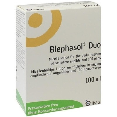 Blephasol Duo 100 ml Lotion+100 Reinigungspads (PZN 10134948)