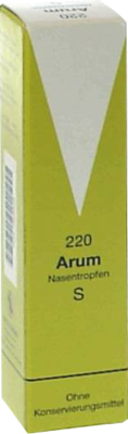 Arum Nasentropfen S 220 (PZN 01828528)