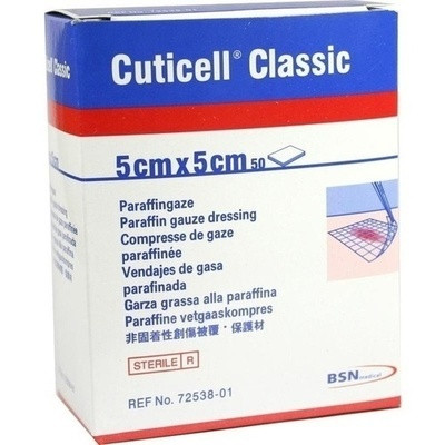 Cuticell Classic Wundgaze 5x5cm (PZN 04979073)