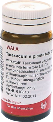 Taraxacum E Plant.tota D3 (PZN 08787956)