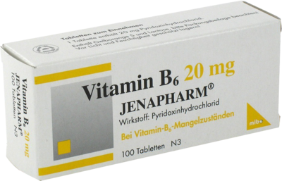 Vitamin B 6 20 Mg Jenapharm (PZN 04029414)