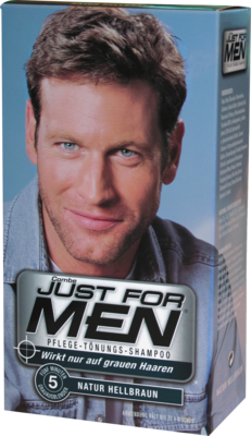 Just For Men Pflege-T&ouml;nungs Shampoo Hellbraun, 60 ml (PZN 01465379)