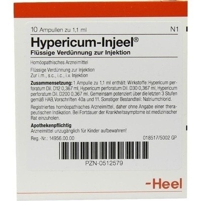 Hypericum Injeele (PZN 00512579)