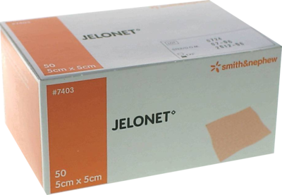 Jelonet Paraffingaze 5x5 cm steril Peelpack (PZN 03039534)