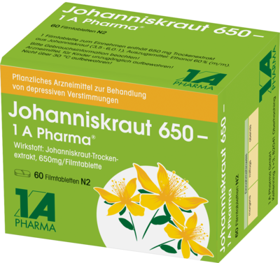Johanniskraut 650 1A Pharma (PZN 06320272)