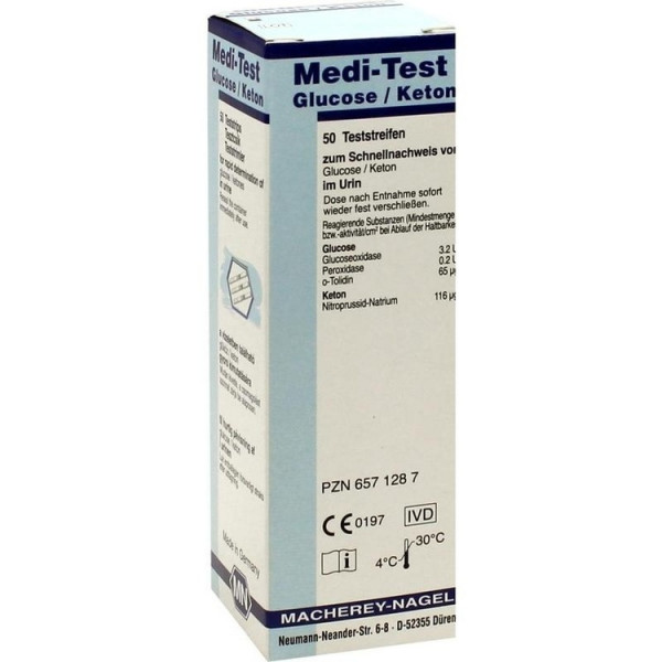 Medi Test Glucose / Keton (PZN 06571287)
