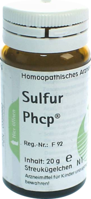 Sulfur Phcp Globuli (PZN 00359882)