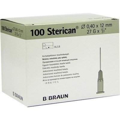 Sterican Ins.Einm.Kan.27 Gx1/2 0,40x12 mm (PZN 02499682)