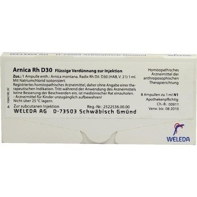 Arnica Rh D 30 Amp. (PZN 01618699)