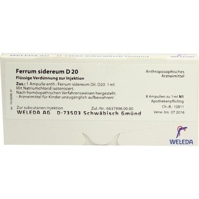 Ferrum Sidereum D 20 Amp. (PZN 01622287)