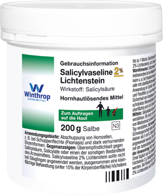 Salicylsaeurevaseline Lichtenst. 10% (PZN 03757301)