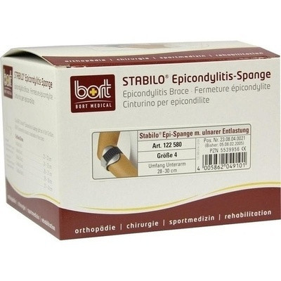 Bort Stabilo Epicondylitis Spange Gr.4grau (PZN 05539956)