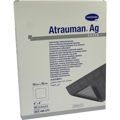 Atrauman Ag 10x10cm Steril (PZN 02813807)
