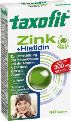 Taxofit Zink + Histidin mit Vitamin C (PZN 07128157)