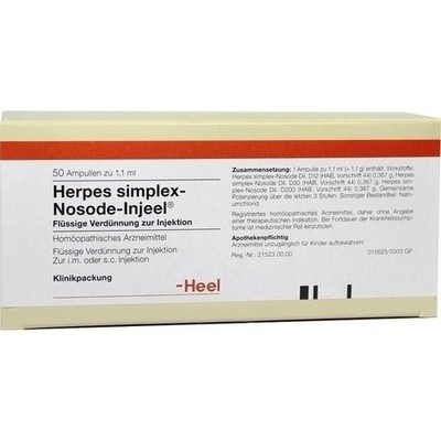 Herpes Simplex Nosoden Injeele (PZN 01896613)