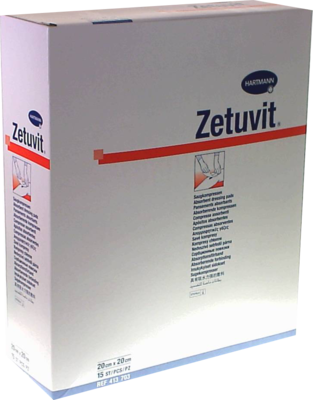 Zetuvit Saugkompresse Steril 20x20cm (PZN 02724363)