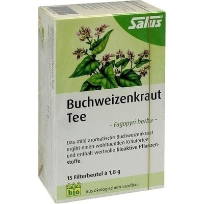 Buchweizenkraut Tee Fagopyri Herba Bio Salus (PZN 06765749)