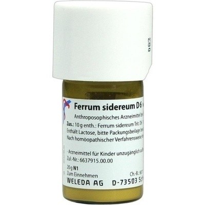 Ferrum Sidereum D 6 Trit. (PZN 01616200)