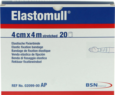 Elastomull 4mx4cm 2099 Elastische Fixierbinde (PZN 03486173)